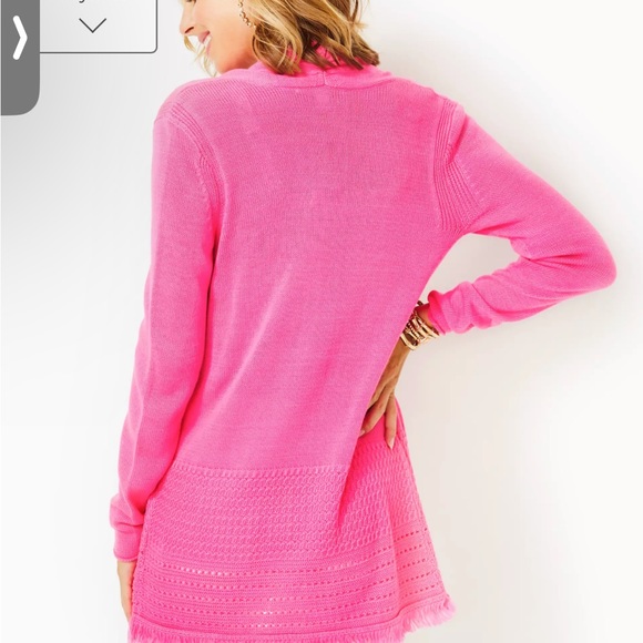Noble Fringe Cardigan Lilly Pulitzer xs - Picture 3 of 3